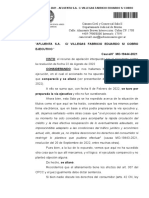 Ejecutivo " Causan° Mo-19444-2021 Visto: El Recurso de Apelación Interpuesto Por El Ejecutante Contra