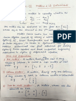 Unit 3 Types of Matrix PDF 1
