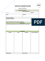 Formato para La Planeacion de Una Sesion PDF