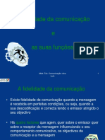 A Fidelidade Da Comunicação