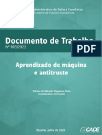 Aprendizado de máquina e antitruste: modelos e aplicações