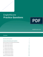 English practice questions bank for mobile test
