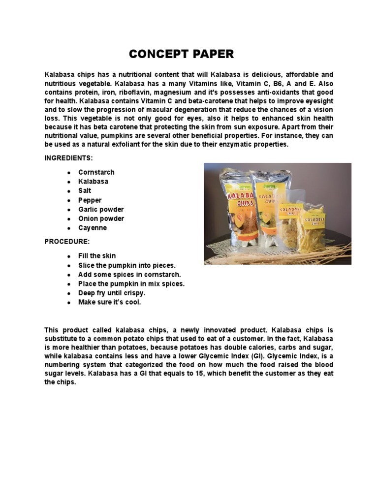 The Health Benefits and Production Process of Kalabasa Chips A