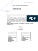 OOP Polymorphism Abstraction Hands-On