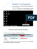 Activar Windows 7 Sin Programas PDF