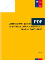 Orientaciones para El Desarrollo Politicas de Familia PDF