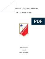 Plan Razvoja Sportskog Sektora FK Vojvodina 1 PDF