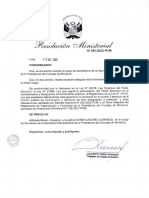 Designación de Cáceres en La PCM