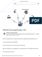 Métodos de Programação CNC PDF