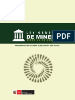 Ley General de Mineria