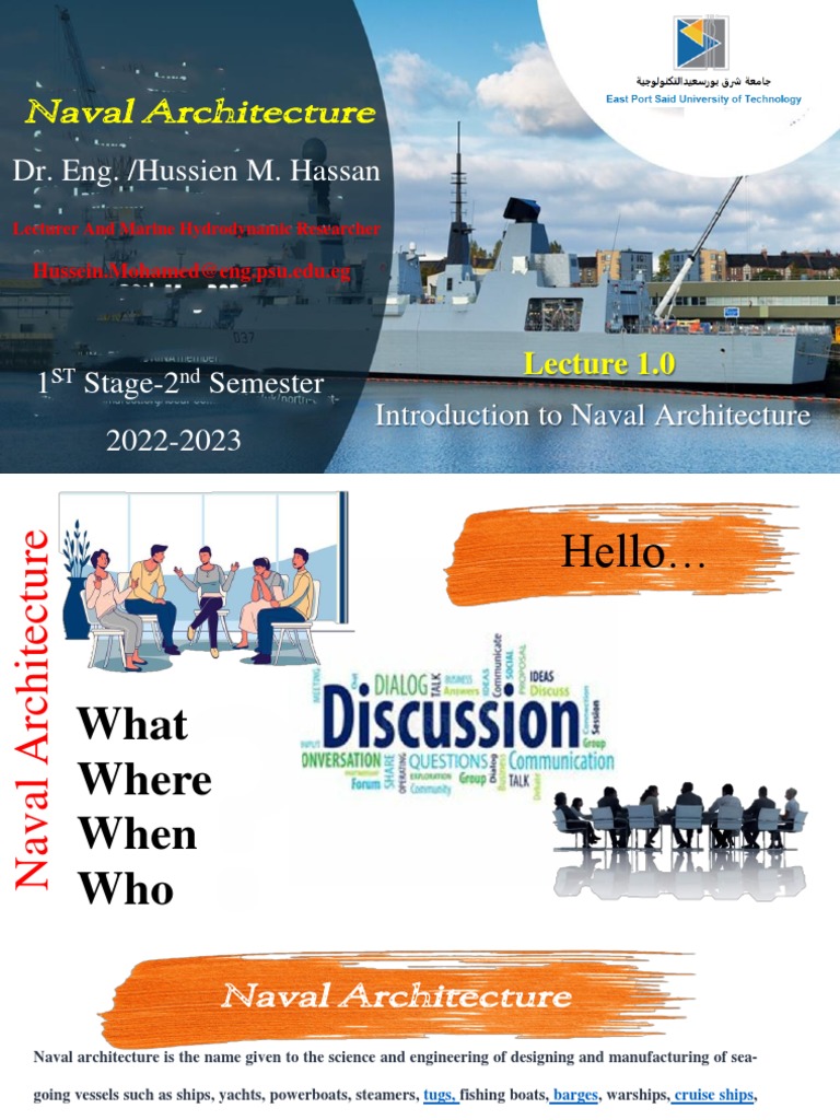 Introduction to Naval Architecture | PDF | Ships | Water Transport