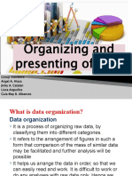 Organizing and Presenting Data REPORTING