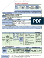 Matriz de Evaluación Diagnóstica Primero Urbano