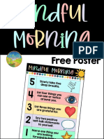 Mindful Morning Printable Activity