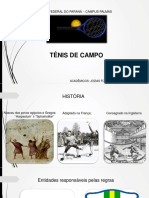IFPR Campus Palmas: Tênis de Campo