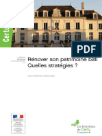 Stratégie de Rénovation Du Bati PDF