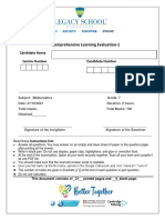 CLE-1 - Grade 7 - 2021-22