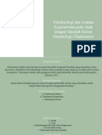 Patofisiologi Dan Asuhan Keperawatan Pada Anak Dengan Masalah Sistem Hematologi (Thalasemia)