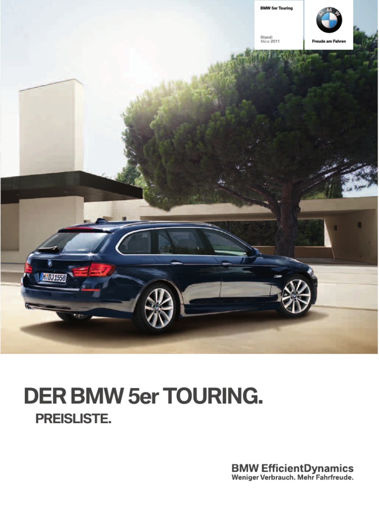 Preisliste 5er Bmw