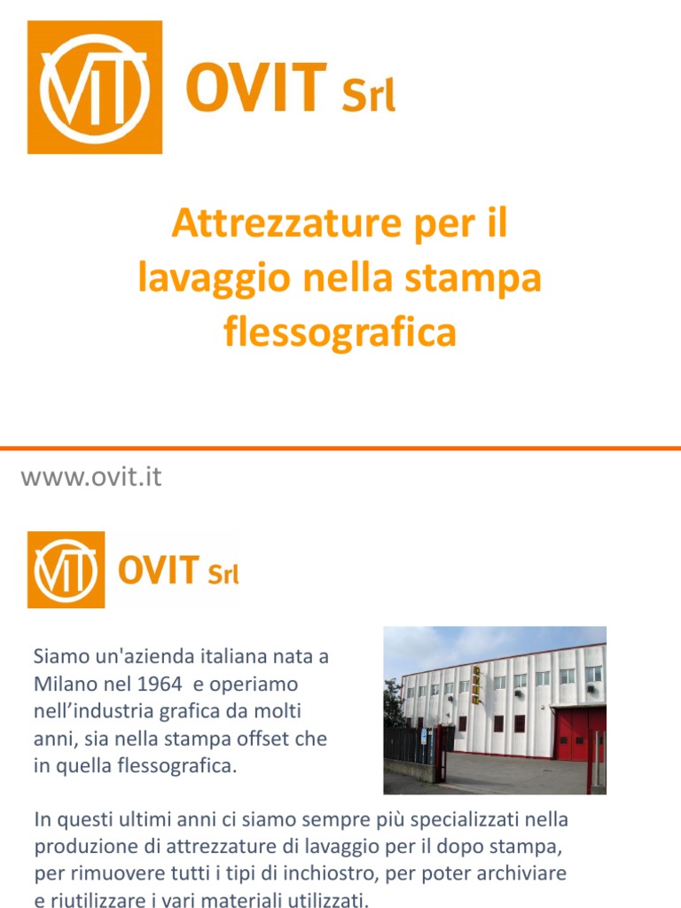 Ovit Presentazione - Flexo 06 - 2022 | PDF
