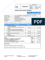 Cotización de Servicios C23-0057