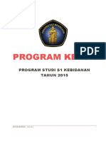 Program Kerja S1 Kebidanan 2015 PDF