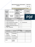 Informe de Junta de Curso 10mo 2021