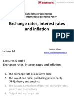 Lecture 5-6 FX Interest Rates and Prices