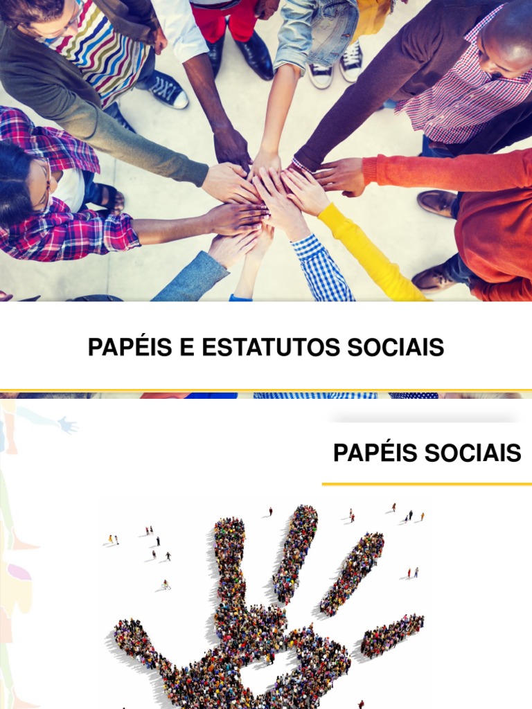 Papéis e Estatutos Sociais Explicados | PDF | Status social | Ciências ...