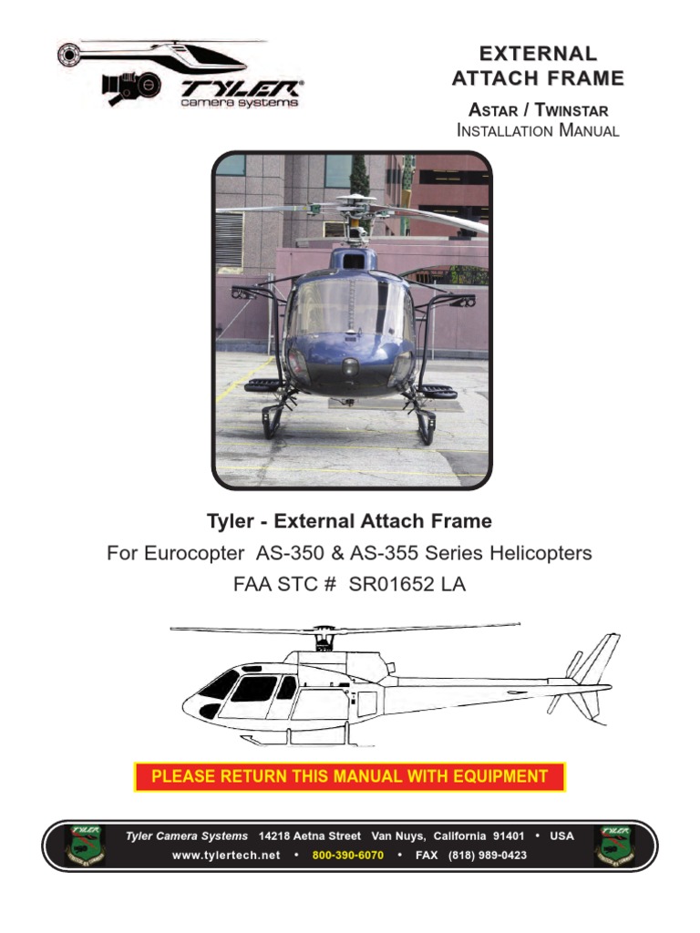 Eurocopter AS-350/355 Frame Manual | PDF | Technology & Engineering