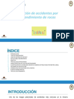 Prevención de Accidente Por Desprendimiento de Rocas