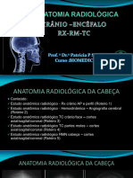 Anatomia Radiológica Cabeça