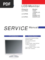 Download Samsung TFT-LCD Monitor Sync Master 732N 732N Plus 932B 932B Plus 932N Chassis LS17PEA LS19PEA LS19PEB by Irian Pinheiro Pinheiro SN63117667 doc pdf