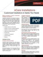 CradlePoint CradleCare Install DataSheet-11.1.12