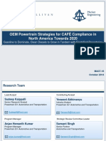 2014 Frost_OEM Powertrain Strategies for CAFÉ Compliance in North America Towards 2020