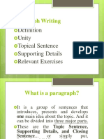 14 Paragraph Writing PDF