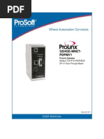 Gateway Prosoft Modbus To Profibus DP