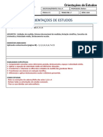 Orientação de Estudos - P1 - Física FA - Profº Shelton PDF