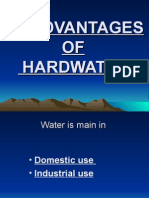 Disadvantages of Hardwater