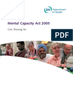 Mental Capacity Act Core Tr1