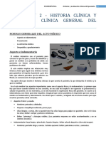 Tema 1 y 2. Historia Clínica y Evaluación Clínica General Del Paciente