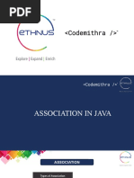 Association in Java - 2022