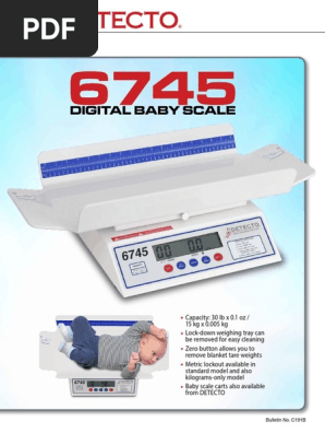 Baby Scale Digital 30 lb 6745