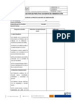 Evaluación de La Práctica Docente de Observación