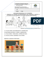 Avaliação Ciencias