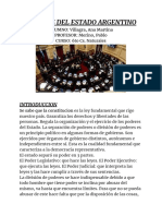 Poderes del Estado Argentino: Ejecutivo, Legislativo y Judicial