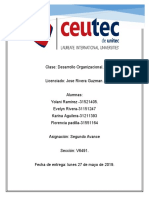 Segundo Avance - Clima Laboral