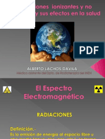 Radiaciones Ionizantes y No Ionizantes y Sus Efectos en La Salud - Alberto Lachos
