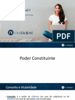 Slide 2 - Poder Constituinte