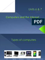 Units 6,7 - History of PCs - The Internet